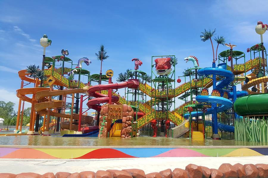 Dino Waterpark, Khon Kaen, Thailand