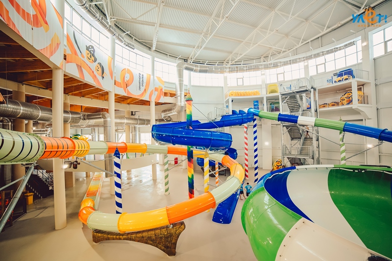 Ulyanovks Water Park, Russia - 2015