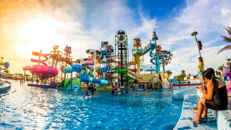 Cartoon Network Amazone Waterpark, Pattaya, Thailand - 2014