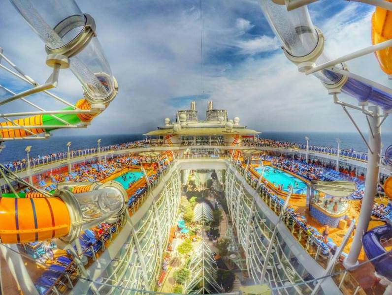 Royal Caribbean Harmony of The Seas Cruise Waterpark - 2016