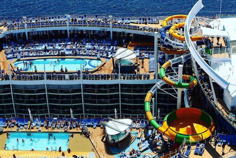 Royal Caribbean Harmony of The Seas Cruise Waterpark - 2016