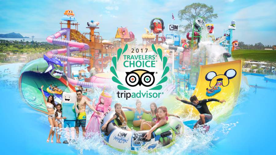 Cartoon Network Amazone waterpark in Thailand